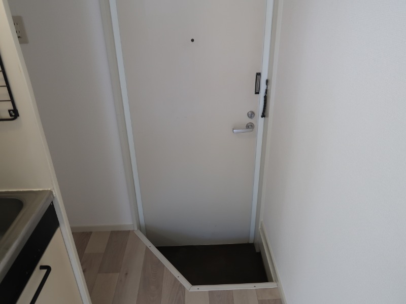 ハイムリバーA棟B棟1階 玄関