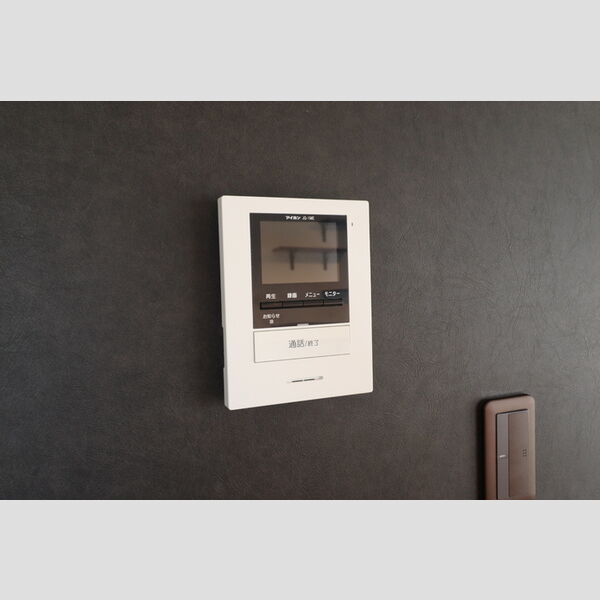 ハートリーフレジデンス201号室 モニター付きインターホン