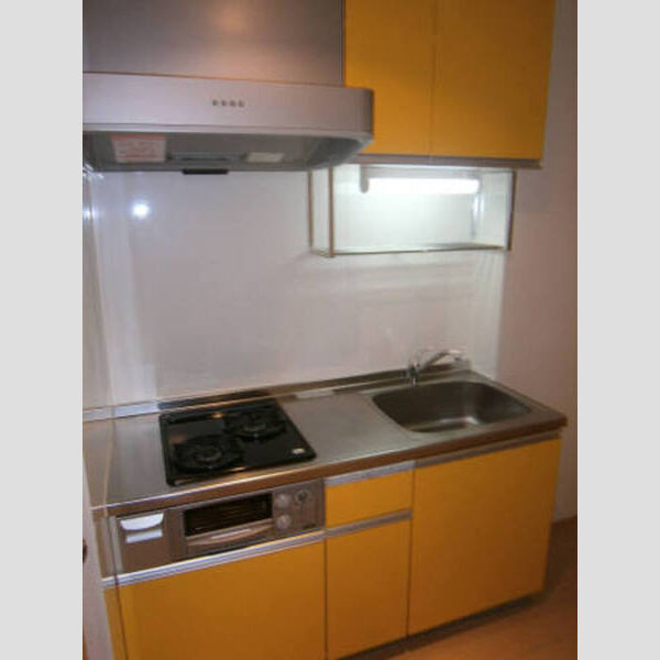 アムールヒルズ 206 キッチン(2口コンロ)