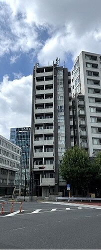 ベルファース市ヶ谷 建物外観　※2024年6月撮影