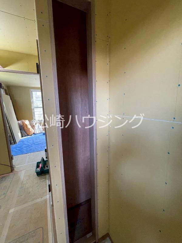 ホワイトヴィラ 工事中の写真です。