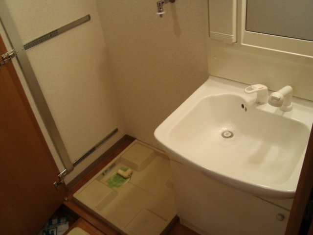 新道ハイツ 洗面