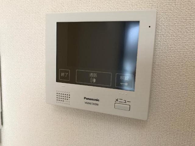 サニーヴィラージュ河辺 カメラ付インターホン