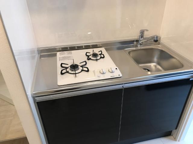 プリムローズ102号室 2口ガスコンロ