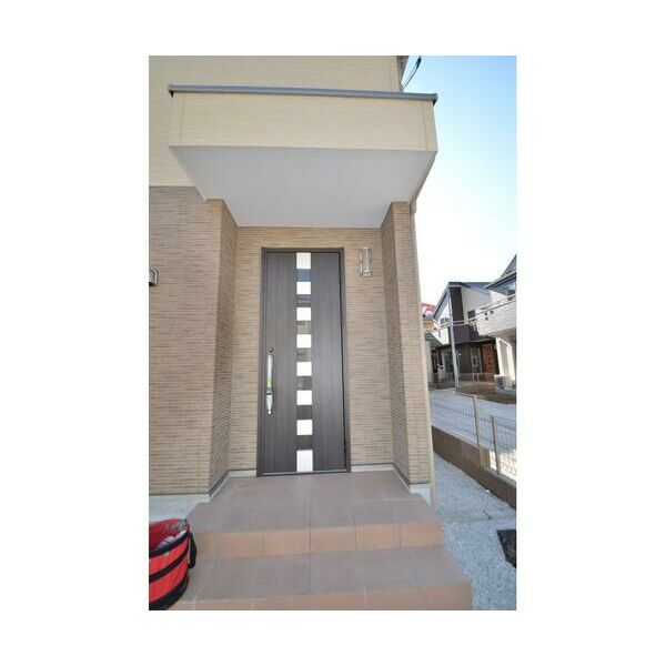 立川栄町の家 玄関