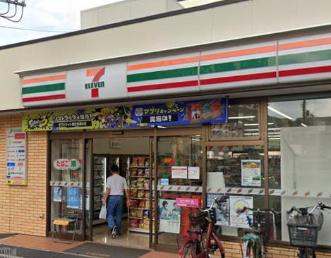 ペット/DIY可　葛飾区宝町戸建 【コンビニエンスストア】セブンイレブン 葛飾宝町2丁目店まで379ｍ