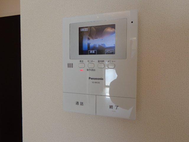リバティ201号室 カメラ付インターホン（イメージ）