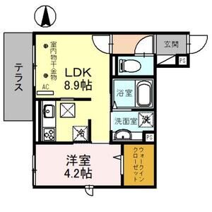 グラン・セントラル102号室 間取