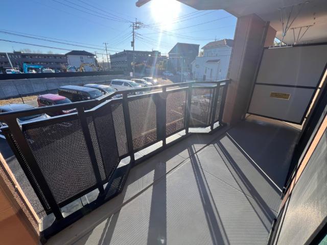 サン・キャッスル205号室 ベランダ