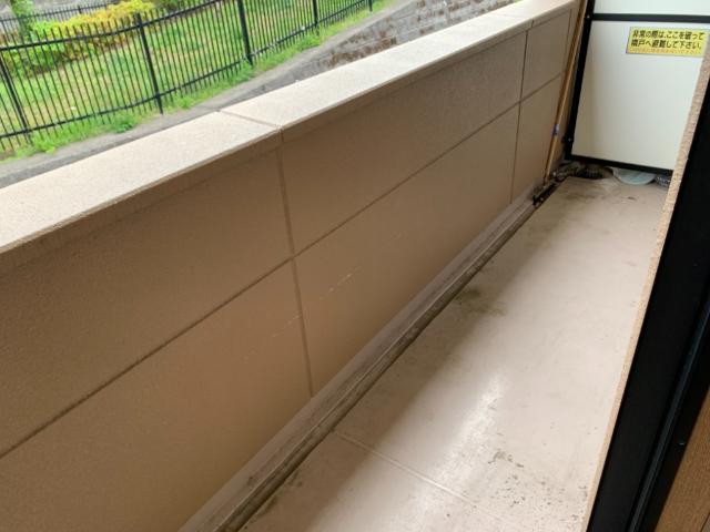 コンフィード202号室 ベランダ