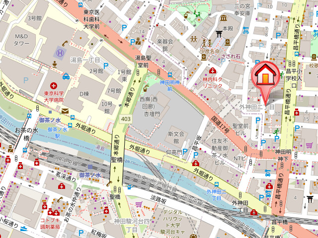 レジディア御茶ノ水Ⅲ3階 null