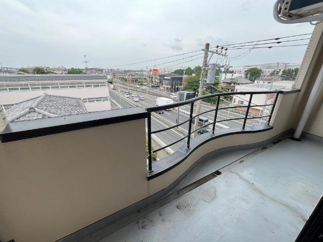 グレイス原宿407号室 ベランダ