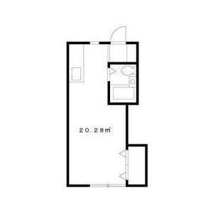 エステートピア勝間103号室 間取