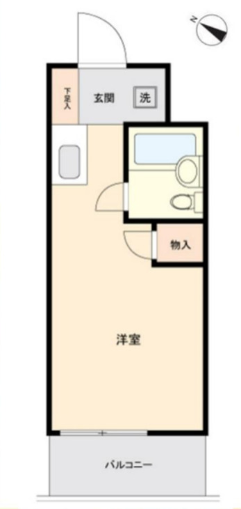 ダイアパレス大和第2102号室 間取