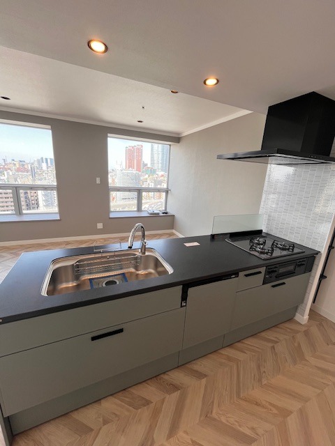 レジディアタワー麻布十番16階 キッチン