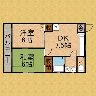 アークヒルズ2階 間取