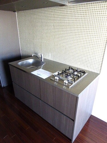 レジデンシャルステート白金 キッチン　※2019年2月撮影