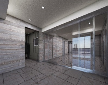 SYNEX KAMEIDO102号室 エントランス