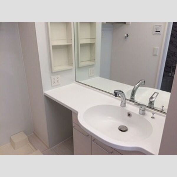 ハイム羽沢十番館103号室 ドレッサータイプの洗髪洗面化粧台