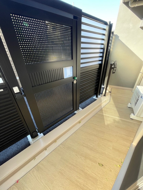 ドゥーエ王子神谷1階 バルコニー