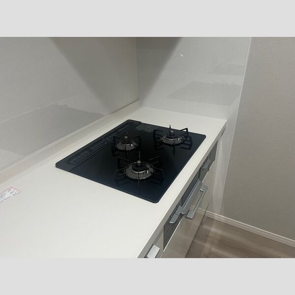 カスタリア浅草橋0202号室 ガスコンロ