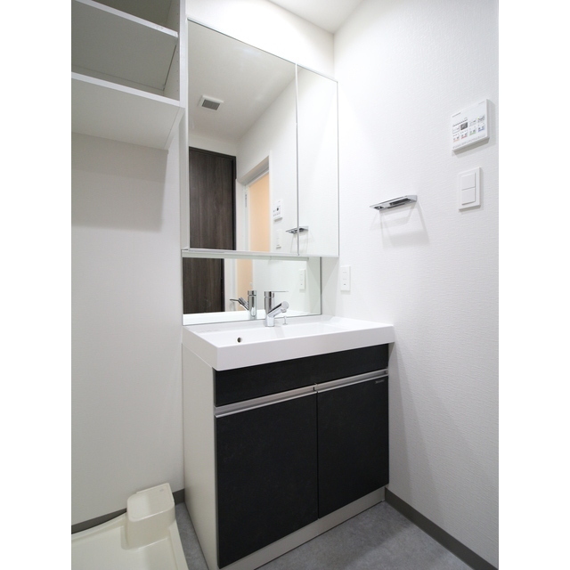 プレール・ドゥーク亀戸Ⅵ308号室 二面鏡洗面化粧台