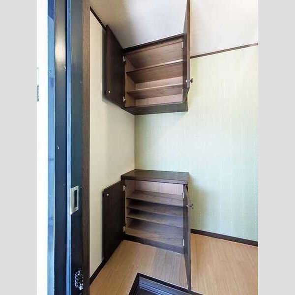 メゾン志藤　B202号室 玄関(内側)・シューズボックス