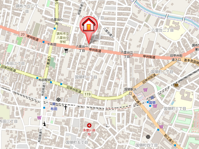 レジディア調布3階 null