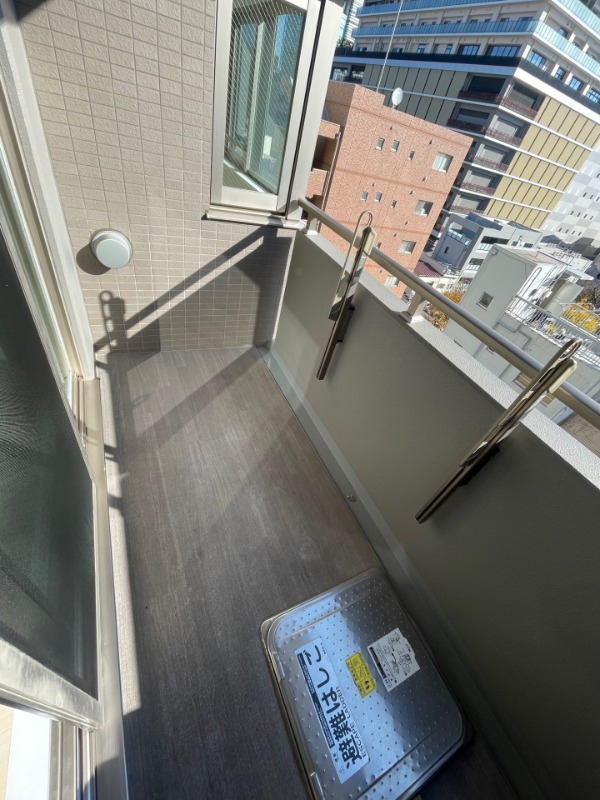 レジディア浅草橋 バルコニー