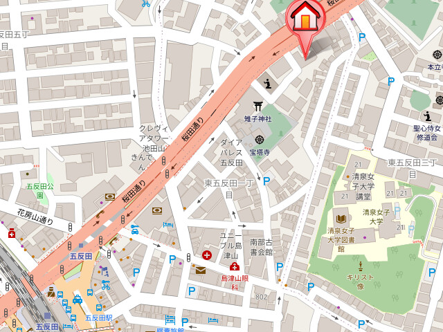 レジディア島津山2階 null