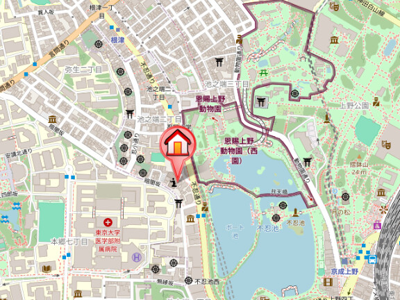 レジディア上野池之端9階 null