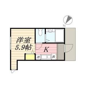 Buona　Vita0102号室 間取