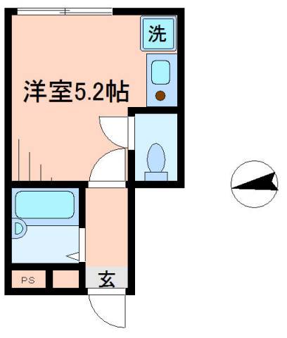 バーミープレイス桜上水Ⅲ1階 間取