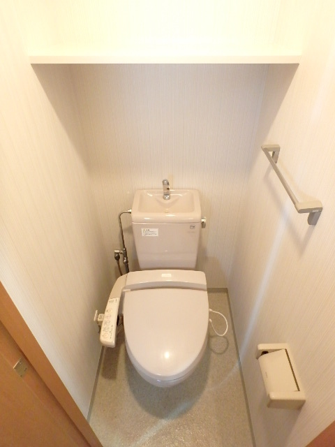 グランド・ガーラ西新宿East 落ち着いた色調のトイレです