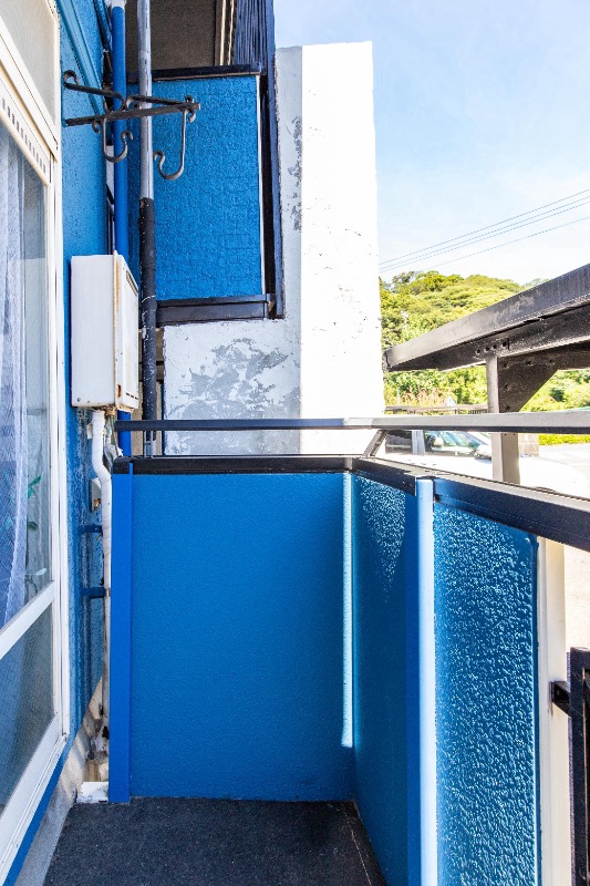 ドミール港洋1階 バルコニー