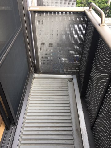 アジュールⅠ0202号室 バルコニー