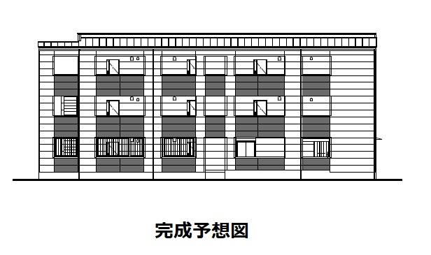 （仮称）調布市国領町４丁目マンション 完成予想図