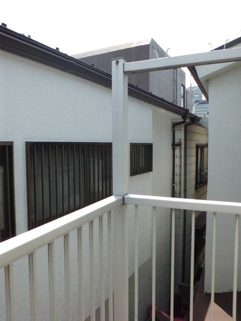 大豆戸ハイツ バルコニー