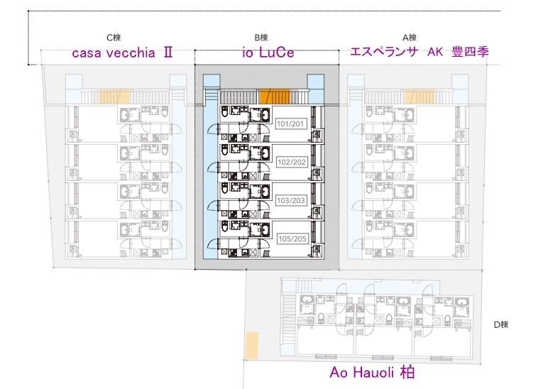 ｉｏ　ＬｕＣｅ　2階 同建物別部屋の参考画像