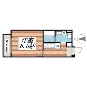 LUCENT　COURT　代々木上原0501号室 間取