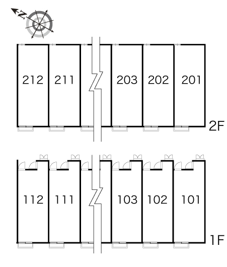 レオパレスアネックス210号室 部屋その他