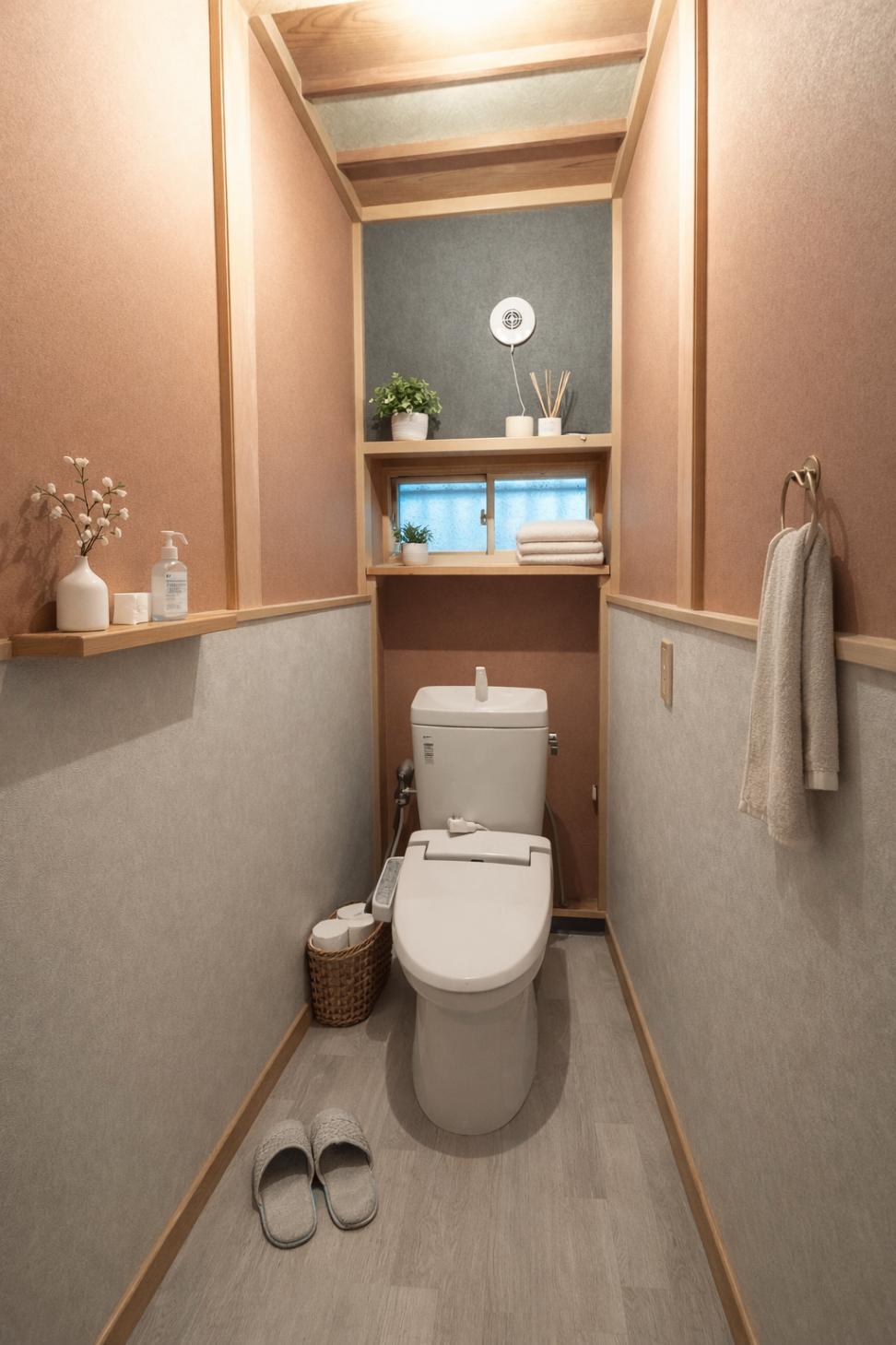 こもれびの丘のオリビア トイレまでしっかりデザインリフォーム済！