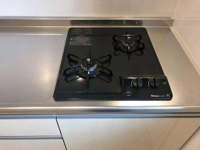 レジデンス202号室 ２口コンロ