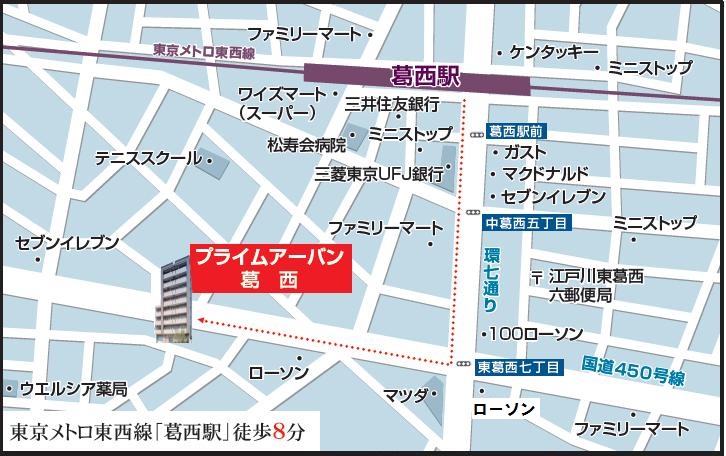 プライムアーバン葛西607号室 null