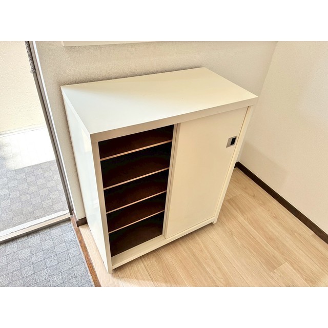 ハッピーハイツ202号室 靴箱