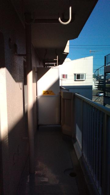 エトワールハイム0202号室 バルコニー