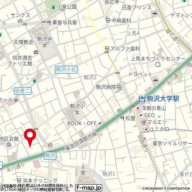 ハイタウン駒沢公園2階 null