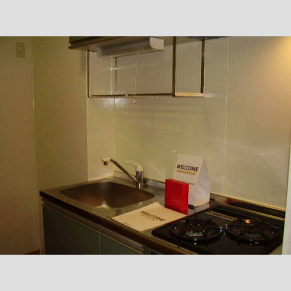 エスポワール202号室 エスポワール202 システムキッチン2口コンロ