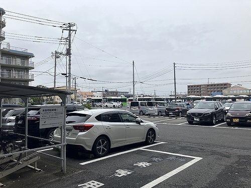 北越谷スカイハイツ 駐車場　※2026年04月の写真