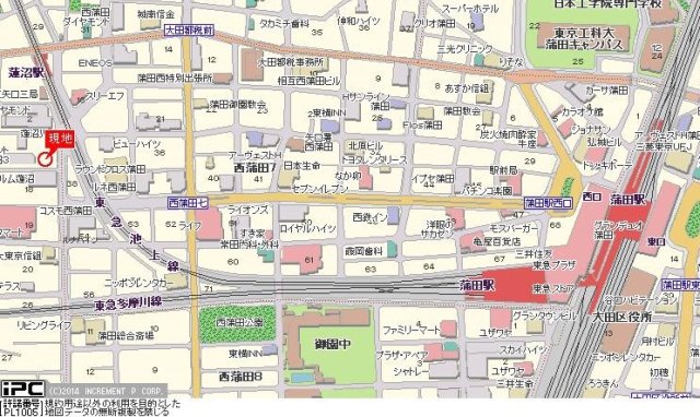 スカイコート蒲田第２5階 null